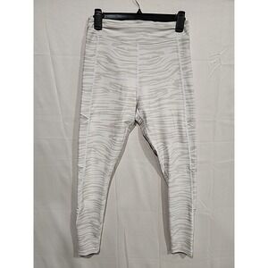 Huk Performance Pants Women's S, Yoga Reel On Pants Leggings - White‎ Tiger